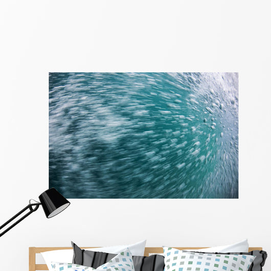 Rushing Bubbles Side Speeding Wall Decal