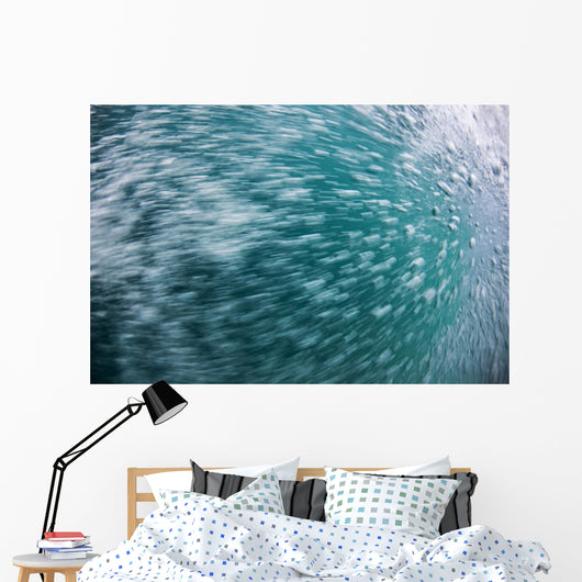 Rushing Bubbles Side Speeding Wall Decal