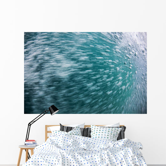 Rushing Bubbles Side Speeding Wall Decal