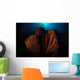 Barrel Sponge Reef with Wall Decal