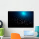 School Fish with Sunburst Wall Decal
