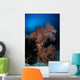 Sea Fan Colorful Reefs Vertical Wall Decal