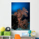 Sea Fan Colorful Reefs Vertical Wall Decal