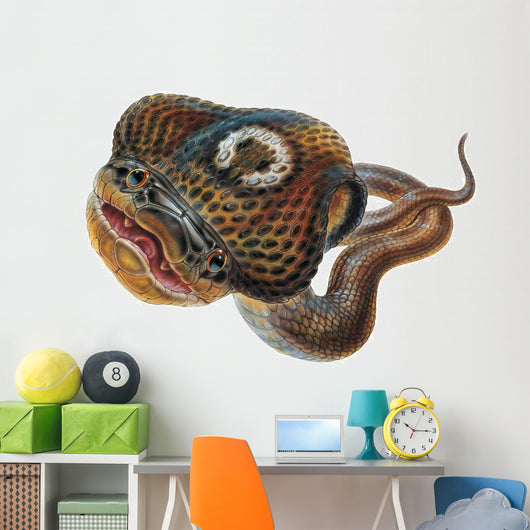 King Cobra Snake Wall Decal – Wallmonkeys