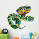 Asian Pit Viper Snake Wall Decal