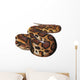 Asian Python Snake Wall Decal