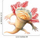 Axolotl Amphibian Wall Decal