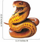 Brown Snake Wall Decal