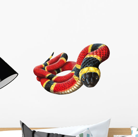 Coral Snake Wall Decal
