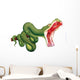 Emerald Tree Boa Snake Wall Decal