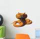 Eyelash Viper Snake Wall Decal