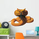 Eyelash Viper Snake Wall Decal
