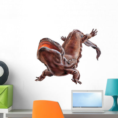 Giant Salamander Wall Decal shown on a wall