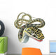 Golden Tree Snake Wall Decal