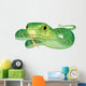 Green Mamba Snake Wall Decal
