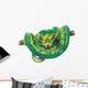 Green Tree Python Snake Wall Decal