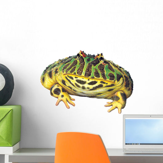 Ornate Horned Frog Wall Decal