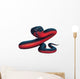 Red-Bellied Black Snake Wall Decal