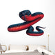 Red-Bellied Black Snake Wall Decal