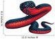 Red-Bellied Black Snake Wall Decal