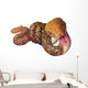 Reticulated Python Snake Wall Decal