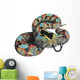 Rhinoceros Viper Snake Wall Decal