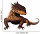 Sungazer Lizard Wall Decal