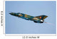 Romanian Air Force Mig-21 Wall Decal Design 4