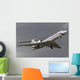 Tupolev Tu-154m Flight over Wall Decal
