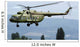 Serbian Air Force Mi-17 Wall Decal