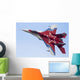 Top Russian Mig-29ovt Aerobatic Wall Decal