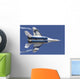 Bottom Russian Mig-29ovt Aerobatic Wall Decal