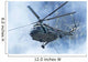 Bulgarian Air Force Mi-17 Wall Decal Design 1