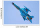 Romanian Air Force Mig-21 Wall Decal Design 1