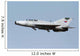 Serbian Air Force Mig-21um Wall Decal Design 2