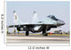 Bulgarian Air Force Mig-29 Wall Decal Design 3