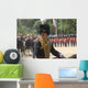 Officer Shouts Commands during Wall Decal