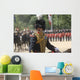 Officer Shouts Commands during Wall Decal