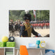 Officer Shouts Commands during Wall Decal