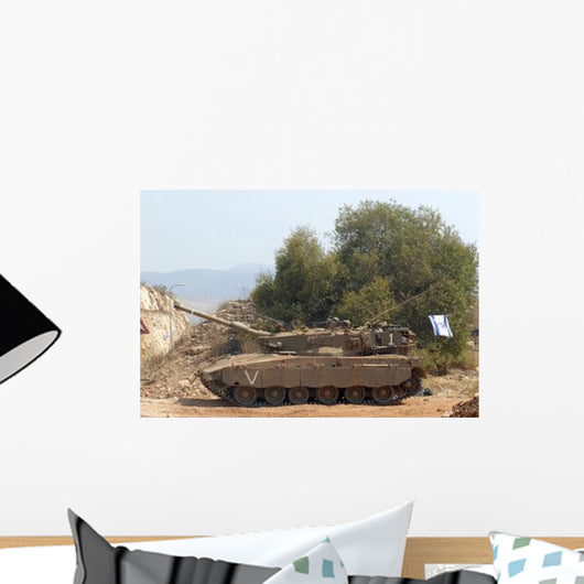 Merkava Mark Iv Main Wall Decal