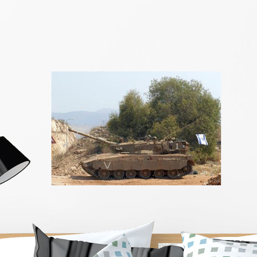 Merkava Mark Iv Main Wall Decal