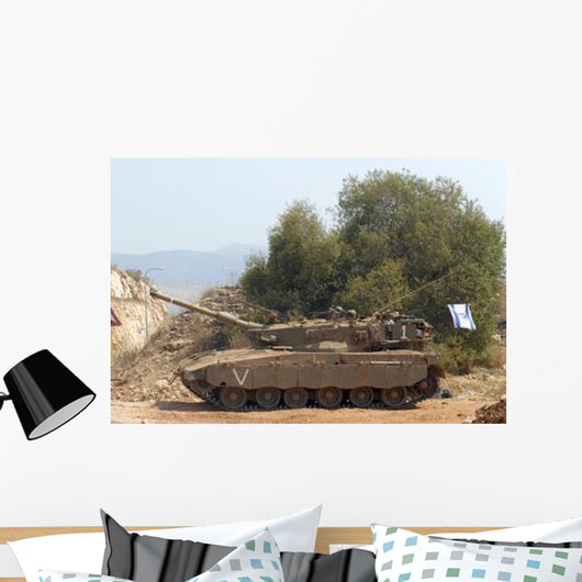 Merkava Mark Iv Main Wall Decal
