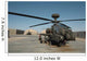 Apache Helicopter Camp Bastion Wall Decal Design 1