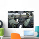 Pilots inside Cockpit Royal Wall Decal