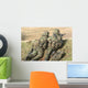 British Army Soldiers Participate Wall Decal