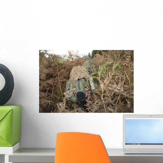 British Army Sniper Team Wall Decal Design 1