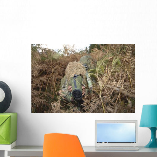 British Army Sniper Team Wall Decal Design 1