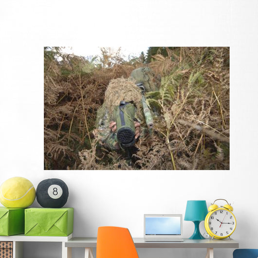 British Army Sniper Team Wall Decal Design 1