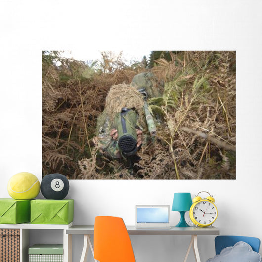 British Army Sniper Team Wall Decal Design 1