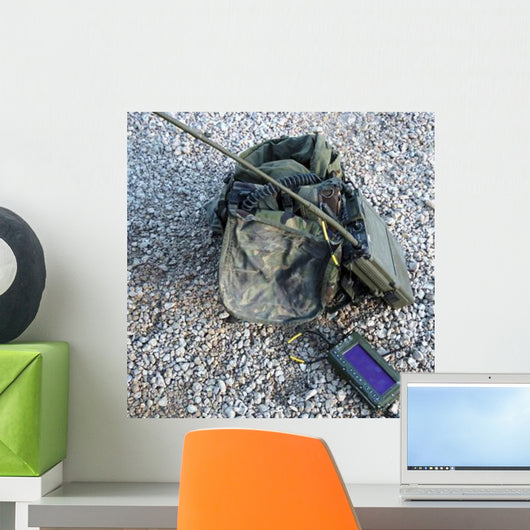 Bowman Radio Set Used Wall Decal